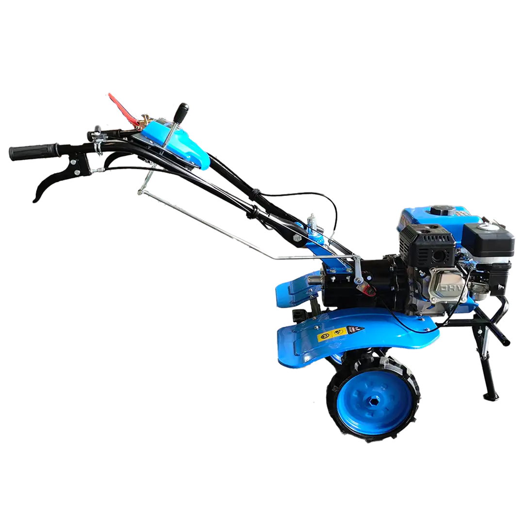 7 HP Petrol Power Weeder Solid Tyre with Side Disc | 208cc 4-Stroke Petrol Engine | Inter Cultivator, Tiller Machine, Mini Tractor | Agriculture, Farming & Garden Use | MT900GAS1